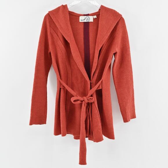 Anthropologie Rust Cardigan Sweater - Picture 1 of 11